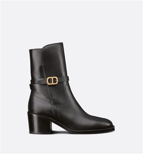 black dior boots|dior empreinte ankle boot.